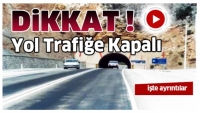 ISPARTA'DA BU YOL TRAFİĞE KAPANDI