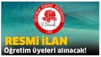 SD&Uuml; &Ouml;ĞRETİM &Uuml;YELERİ ALACAK 