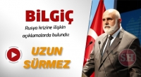 BİLGİ&Ccedil; ''KRİZ UZUN S&Uuml;RMEZ''