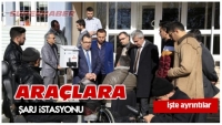 ISPARTA HABER : ENGELLİ ARA&Ccedil;LARA ŞARJ İSTASYONU