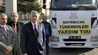 BAYIRBUCAK T&Uuml;RKMENLERİNE  22 TON K&Ouml;M&Uuml;R G&Ouml;NDERİLDİ