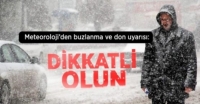 ISPARTA HAVA DURUMU DİKKAT DON UYARISI