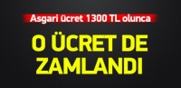 ASGARİ &Uuml;CRET'E ZAM GELİNCE O &Uuml;CRET DE ZAMLANDI