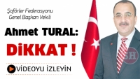 TURAL'DAN ŞOF&Ouml;RLERE &Ccedil;OK &Ouml;NEMLİ UYARI