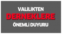 ISPARTA VALİLİĞİ'NDEN DERNEKLERE &Ouml;NEMLİ DUYURU