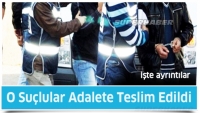 Isparta Emniyeti O Su&ccedil;luları Adalete Teslim Etti.