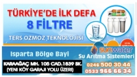 Isparta'nın yeni su arıtma sistemleri sunwater