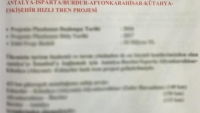 Bakan A&ccedil;ıkladı ''Isparta Hızlı Trene Kavuşuyor''