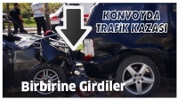 Isparta'da D&uuml;ğ&uuml;n Konvoyunda Trafik Kazası