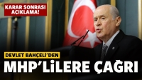 Devlet Bah&ccedil;eli'den flaş a&ccedil;ıklama!