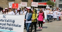 Isparta&rsquo;da farkındalık y&uuml;r&uuml;y&uuml;ş&uuml; d&uuml;zenlendi