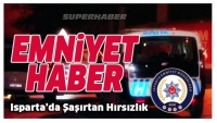 Isparta'da Şaşırtan Oto Hırzızlığı