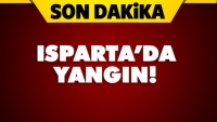 Isparta'da Korkutan Yangın! Yer Bağlar Mahallesi