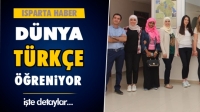 Isparta Dünyaya Türkçe Öğretiyor!