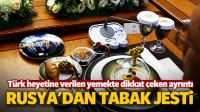 T&uuml;rk ve Rus heyetleri &ccedil;alışma yemeğinde buluştu