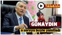 Başkan G&uuml;naydın,O Soruya B&ouml;yle Cevap Verdi!
