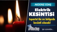 Isparta'da Elektrik Kesintisi Olacak!