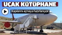 'U&ccedil;ak k&uuml;t&uuml;phane' kapılarını a&ccedil;maya hazırlanıyor