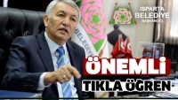ISPARTA BU HABER DİKKAT! BELEDİYE YAPILANDIRACAK