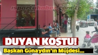 Isparta'da M&uuml;jdeyi Duyan Koştu!