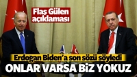 Erdoğan-Biden g&ouml;r&uuml;şmesi