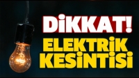 Isparta'da Bu B&ouml;lgelerde Elektrikler Kesilecek!