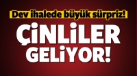 Dev İhalede &Ccedil;in s&uuml;rprizi