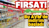 ISPARTA'DA BU AVM'DE İNDİRİM BAŞLADI