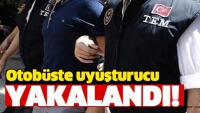 Isparta'da Yolcu Otob&uuml;s&uuml;nde Uyuşturucu Yakalandı