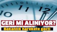 Yaz saatine ayarlama i&ccedil;in bakanlık harekete ge&ccedil;ti!