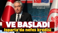 Isparta'da Nefes kredisine başvurular başladı