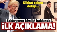 Trump'tan saldırgan hakkında ilk yorum