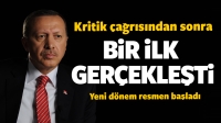 Erdoğan'ın &ccedil;ağrısı sonrası bir ilk ger&ccedil;ekleşti