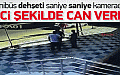 Minibüs dehşeti! Feci şekilde can verdi