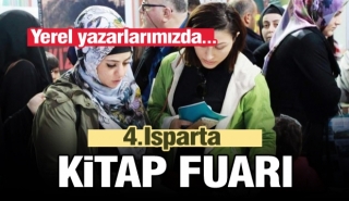 4. Isparta Kitap Fuarı'na yerel yazar ve şairlerimiz de katılabilecek