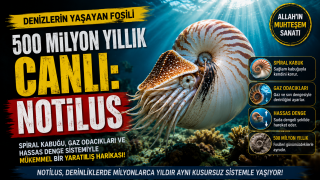 500 milyon yıllık deniz canlısı: Notilusun hayranlık uyandıran yaşamı