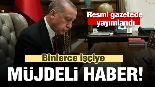 50 bin kişi kadroya alınacak