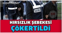 Isparta&rsquo;da Hırsızlık Şebekesi &Ccedil;&ouml;kertildi!
