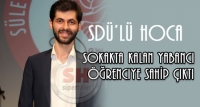 Sokakta Kalan Yabancı Öğrenciye Hocası Sahip Çıktı