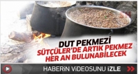 S&uuml;t&ccedil;&uuml;ler&rsquo;de artık pekmez her an bulunabilecek
