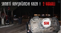 Sanayi kavşağında kaza