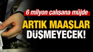 6 milyon asgari ücretlinin maaşı artık...