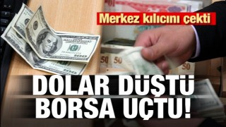 Dolar düştü borsa uçtu! Merkez kılıcını çekti