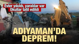 Adıyaman'da deprem: 39 yaralı