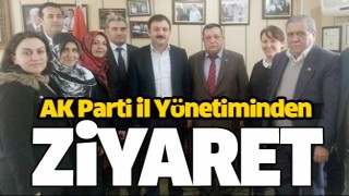AK PARTİ ISPARTA İL YÖNETİMİNDEN ZİYARET
