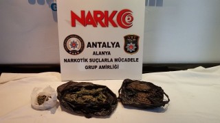  Alanya&rsquo;da uyuşturucu baskını   