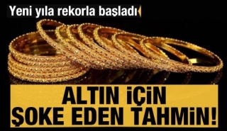 Altın fiyatları i&ccedil;in şok tahmin! 2023 rekorla başladı