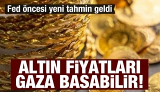 Altın gaza bastı!