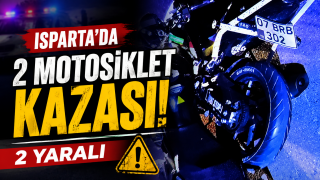 Anadolu Mahallesi’nde iki motosiklet kazası: 2 yaralı