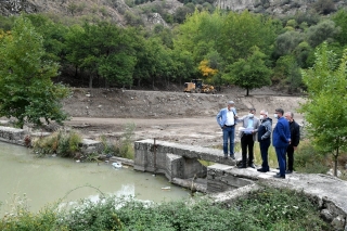 Andık&rsquo;ta alan temizliği ve d&uuml;zeleme &ccedil;alışmaları yapılıyor